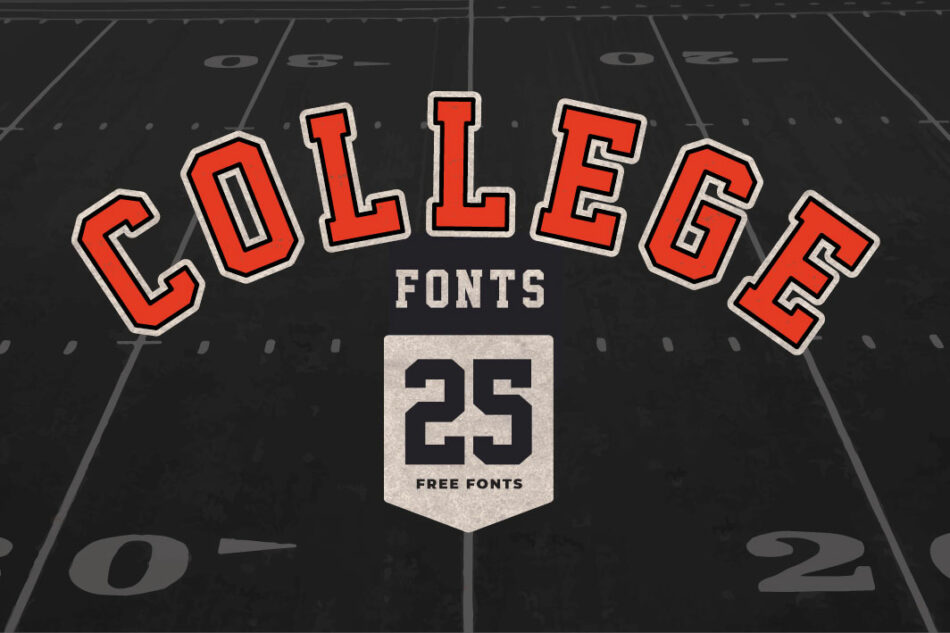 College Bold Font - font