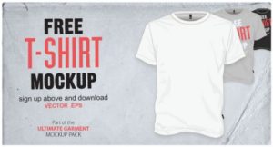 mockup shirt t company Prepress  and shirt lrg  mockup free Apparel template graphics Toolkit  Templates vector shirt T t