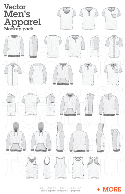 mens vector apparel mockup templates singlet crew 003