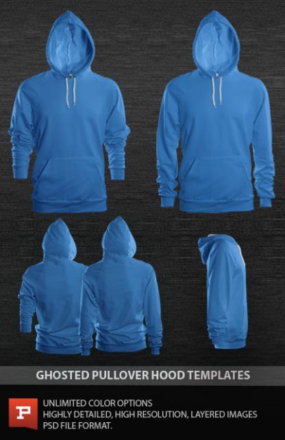 Download Ghosted - Raglan Pullover Hoodie Template (PSD) • PrePress ...