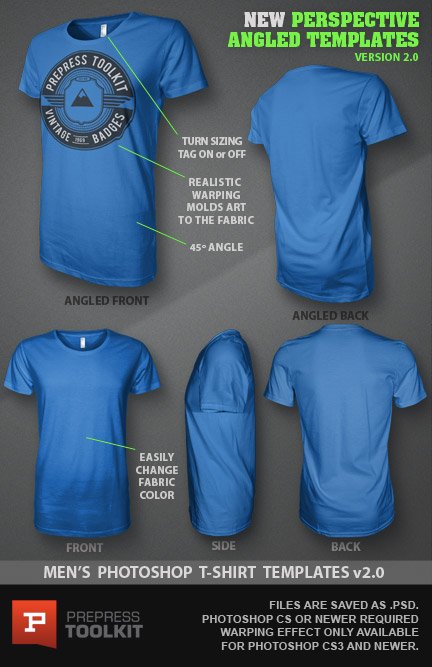 Ghosted T Shirt Template Psd Version 2 0 Prepress Toolkit