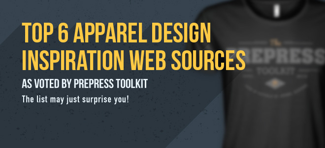 Top 6 Apparel Graphic Design Inspiration web sources