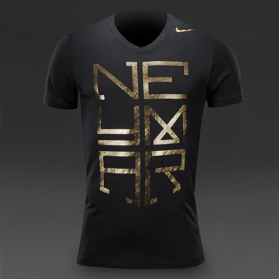 Neymar Hero Gold Foil T-Shirt