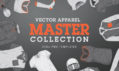 apparel mockup templates vector master collection 01