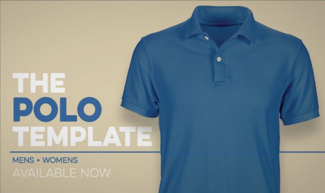 Polo Shirt Template for Photoshop - PrePress Toolkit