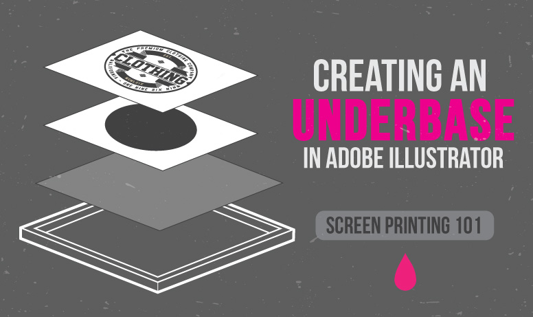 creating an underbase tutorial illustrator screen printing cover