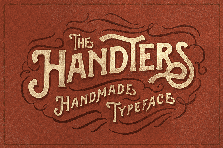 handters font download hand crafted typeface