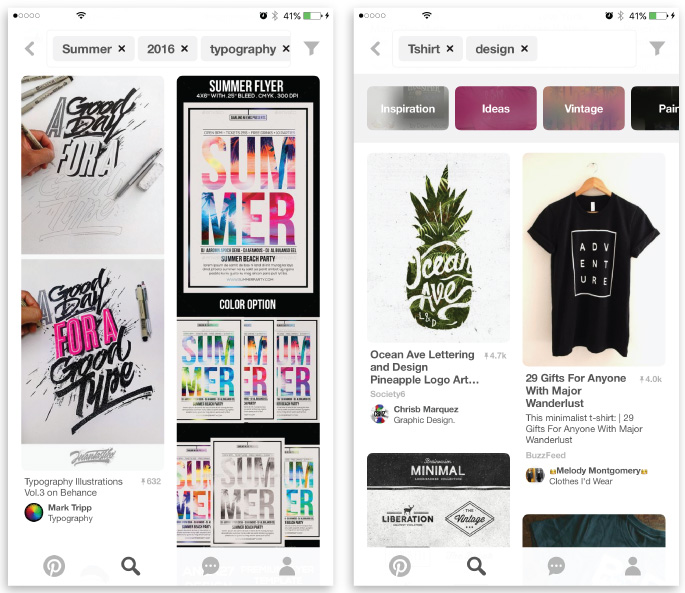 best iOS apps for designers ecommerce pinterest