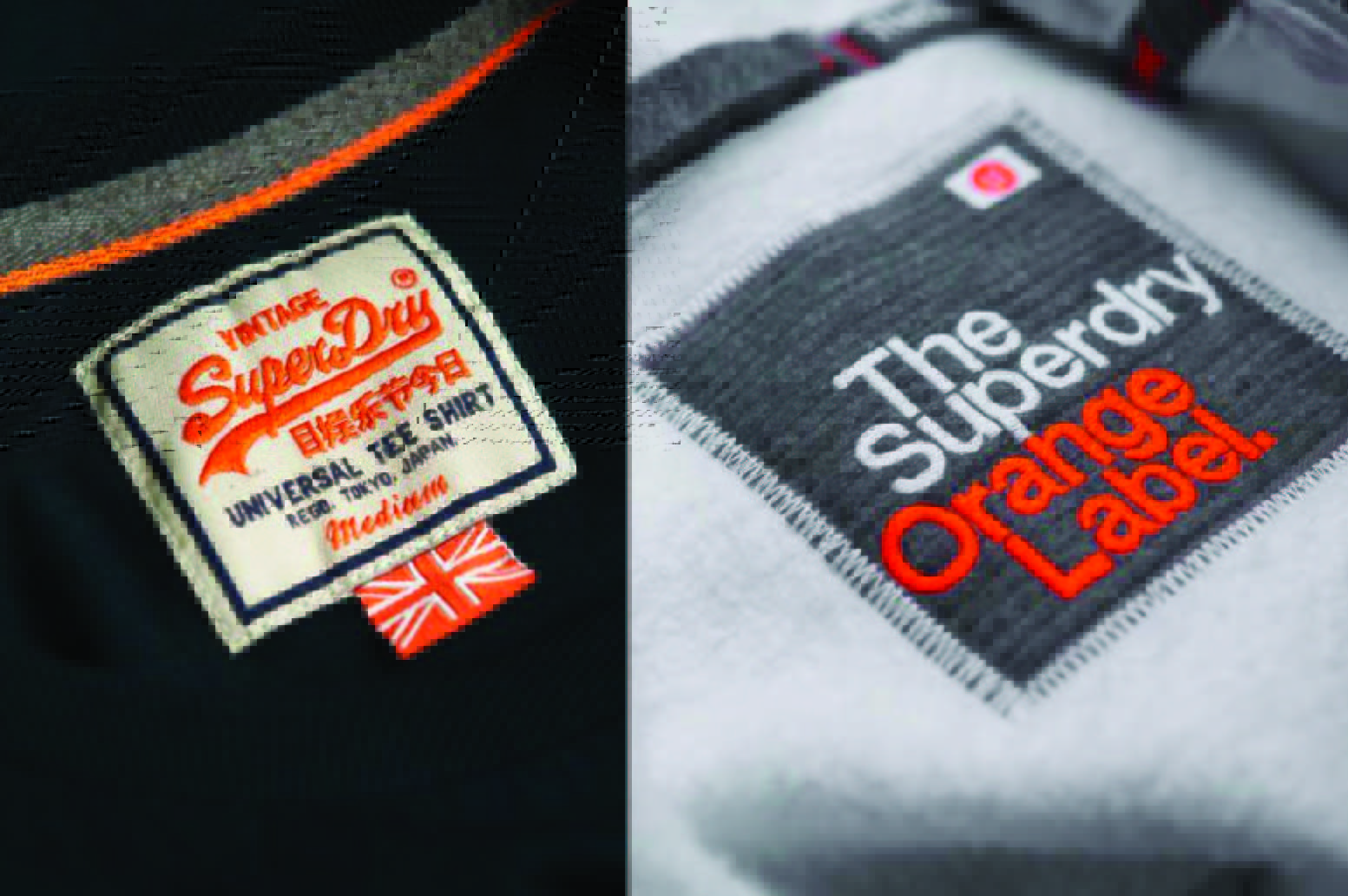 SuperDry t-shirt with label design