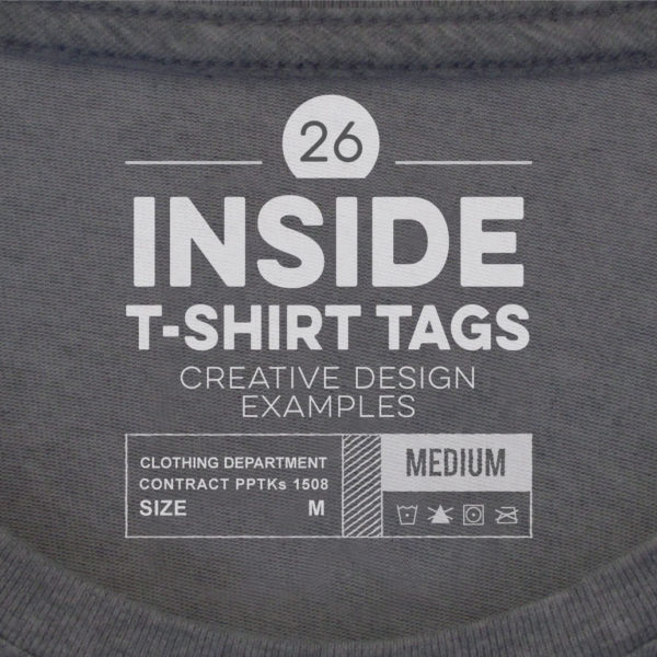 26 inside t-shirt tags creative design examples