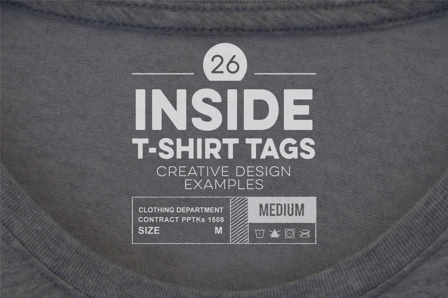 26 Outstanding Inside TShirt Tag Examples to Inspire Your Next Design